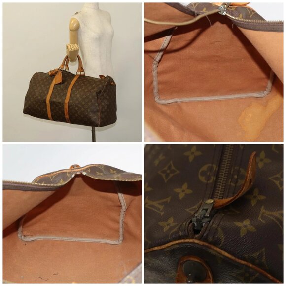 LOUIS VUITTON Monogram Keepall 55 Boston Bag - Picture 15 of 15